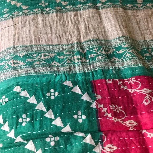 kantha quilt # 9 nwot BOGO - Picture 3 of 10